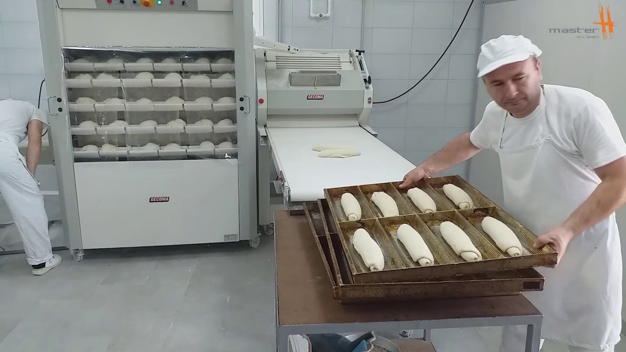Montirana pekarska proizvodna linija - MasterH