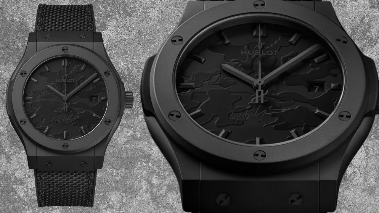 Hublot Classic Fusion Yohji Yamamoto All Black Camo Ref. 542.CI.6670.NR.YOY
