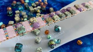 How to Make a Fluid Scarf Choker Centerpiece on Jewel Loom
