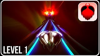 Thumper - Gameplay Walkthrough Part 1 - Level 1 (iOS, Android) screenshot 5