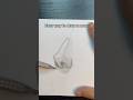 Simple Guide to Drawing a Nose ✏️