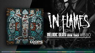 Melodic Death Metal Drum Track / In Flames Style / 190 bpm