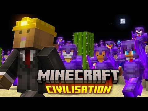 250 Players Want to KILL Me on Minecraft Civilization