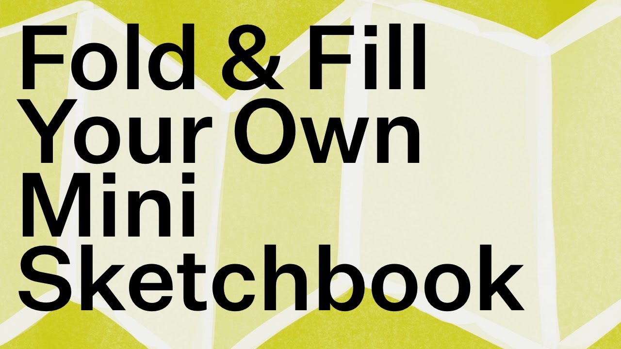 How to make a mini sketchbook to help keep you drawing! #arttip #artti