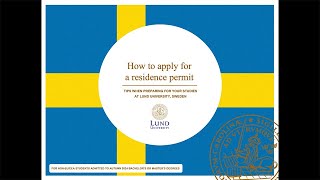 How to apply for a residence permit for studies