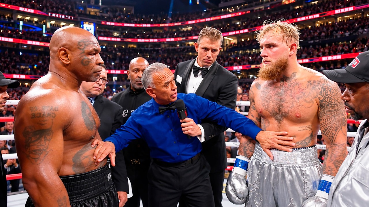 Mike Tyson (USA) vs Jake Paul (USA) | BOXING fight, HD, 60 fps