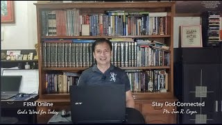 Stay God-Connected / Ptr. Jun R. Cezar