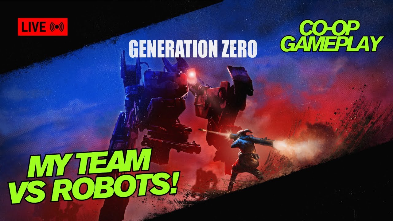 ME VS ROBOT ARMY! | Generation Zero LIVE