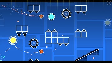 REVERSE GAMEPLAY IS EPIC! - LUNAR ABYSS FULL LAYOUT - GEOMETRY DASH 2.2