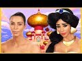 Kim Kardashian Princess Jasmine (Aladdin) Transformation | Kandee Johnson