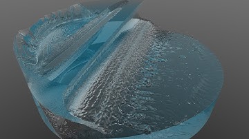 FluidX3D simulating 1.5 Billion cells for 1 Million time steps on a single Nvidia GH200 94GB GPU