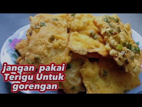 Resep Gorengan Dari Tepung Terigu