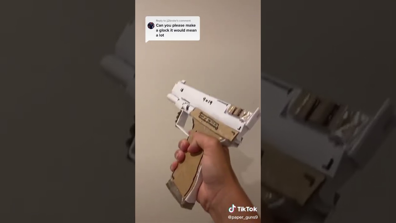 How to make a easy paper gun easy way 