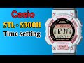 How to set time on casio stls300htrendwatchlab