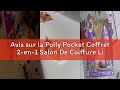 Avis sur la Polly Pocket Coffret 2-en-1 Salon De Coiffure Licorne Arc-en-Ciel avec Tête À Coiffer, C