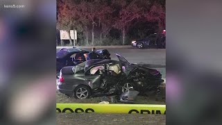 Man killed in head-on crash, witnesses say bystanders pulled injured child from car