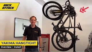 Yakima HangTight Vertical Hitch Mount Bike Rack - Overview and Install