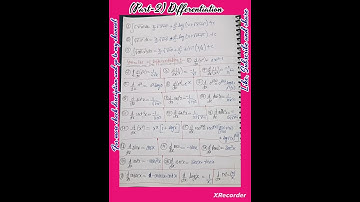 (Part-2) Differentiation #differentiation #youtubeshorts #maths #mathematics #shorts #short