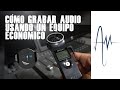 Cómo GRABAR AUDIO para VIDEO con menos de $200 | Equipo BARATO de audio