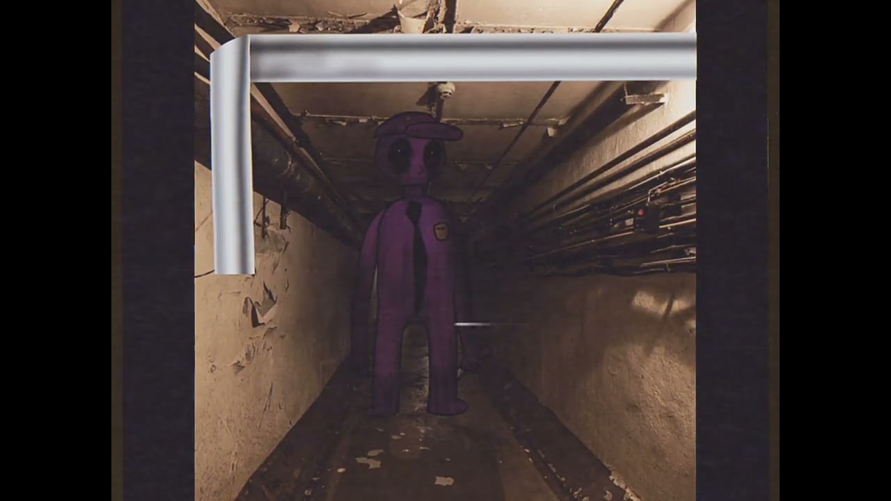 pipes in the bunker (analog horror)