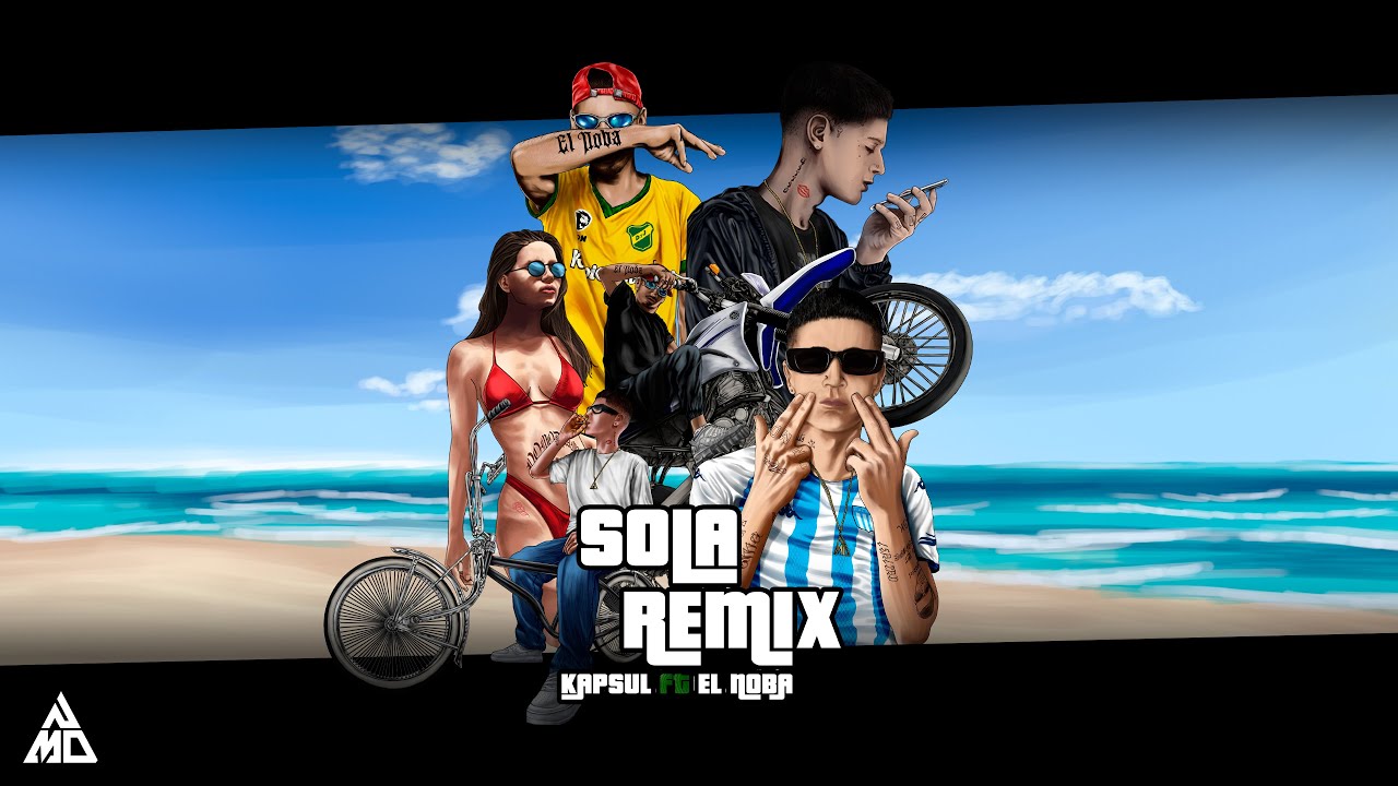 Kapsul, El Noba - Sola Remix (Official Visualizer)
