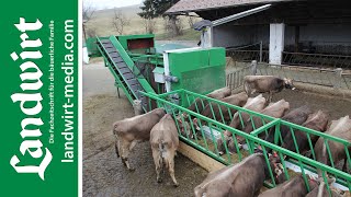 Eigenbau: Flexibel füttern am Förderband | landwirt-media.com