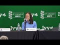 Ivy Madness 2025 - Columbia Women's Basketball Saturday Postgame Press Conference