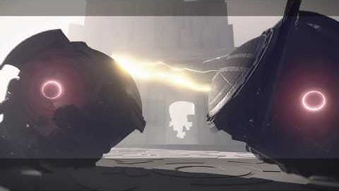 Nier: Automata Route C - The Tower To The Top Floor: 9S & A2 Unite To Fight Ro-Shi & Ko-Shi Cutscene