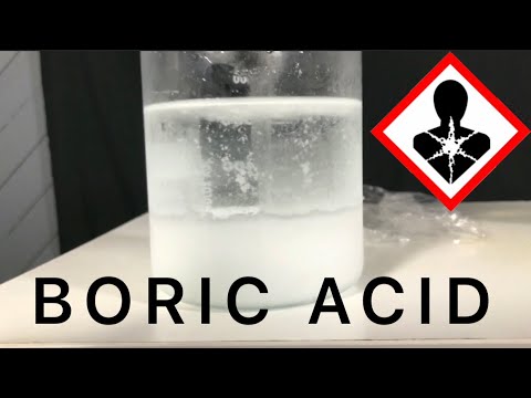 Video: How To Make Boric Acid