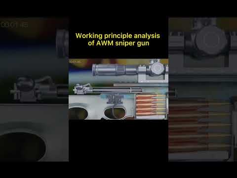 US Military News | Working Principle of AWM Sniper Gun #Shorts