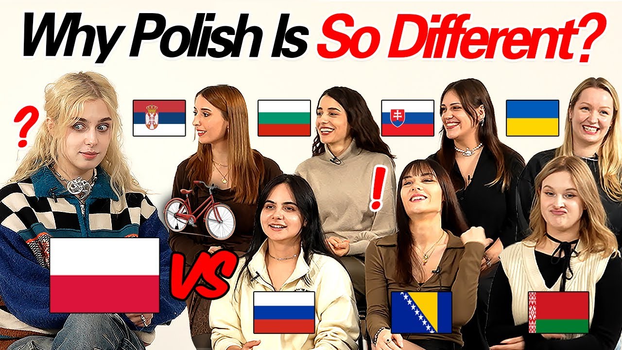 Почему польский язык так отличается от других славянских языков? 8 славянских стран!