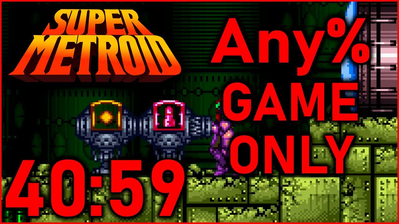 Super Metroid - Any% Speedrun in 