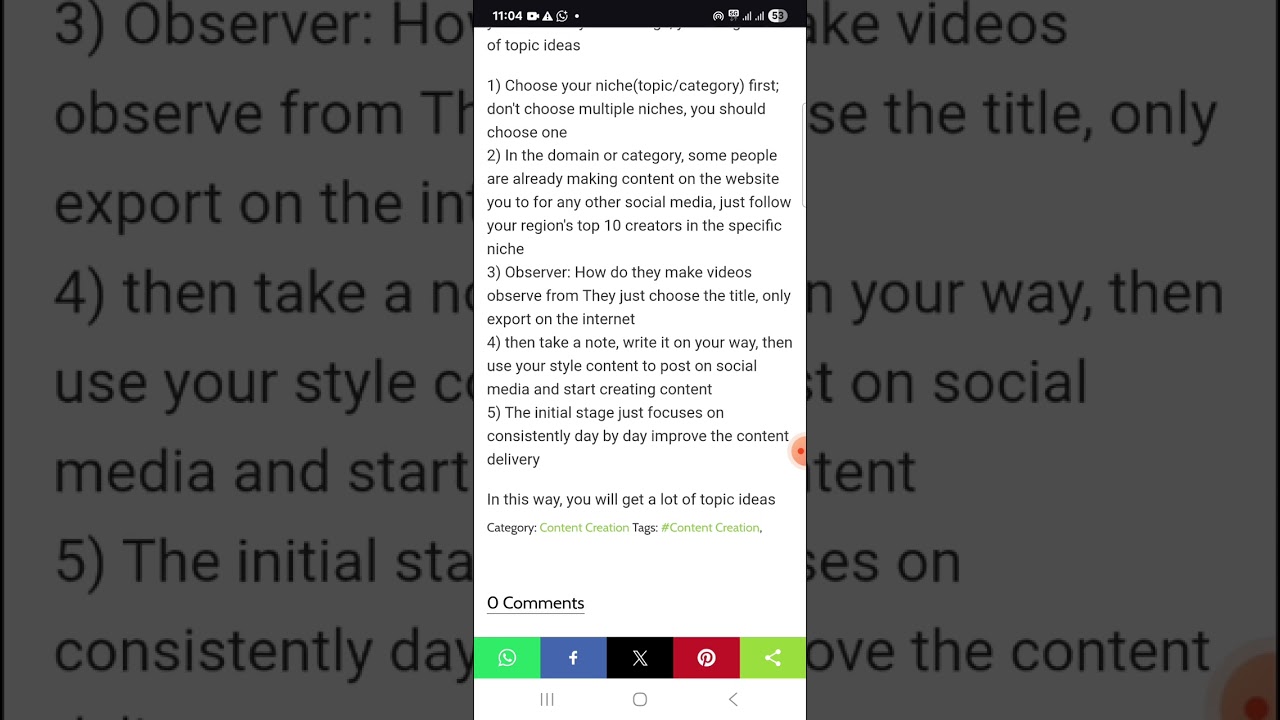How to get blog youtube content  ideas