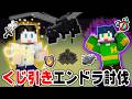 【マイクラ】バフもデバフも味方にエンドラ討伐！！【はるあき夫婦】