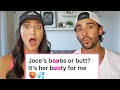asking my boyfriend JUICY questions | REACTION