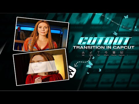 How To Make Split Cutout Transition In Capcut |Instagram Reels Edit| #capcut #cutout #transition 