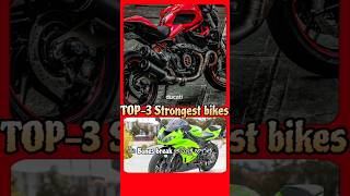 🔥🔴Top 3 strongest Bikes🤯#viral #trending #shotrs #shorts #short #bike #bikelife #kawasaki #ducati