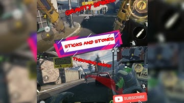 CALL OF DUTY MOBILE ANDROID|NEW STICKS AND STONES MODE GAMEPLAY|GRAVITY SPIKES UNLOCKED|THROWING AXE