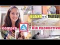 🛒COMPRA en ALDI/ RUTINA en el TRABAJO/ Dia PRODUCTIVO/ Vlog 51/ Maricienta