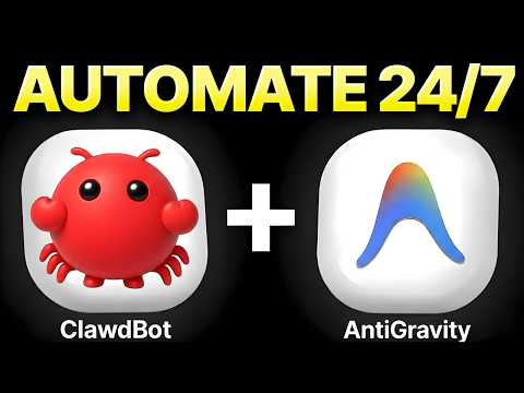 Build Anything with Clawdbot + AntiGravity: Here's How!