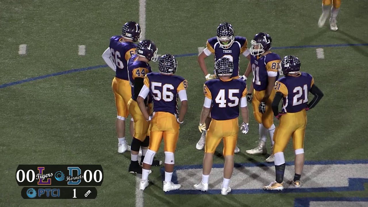 PTCI Football Depew vs Laverne 12117 YouTube