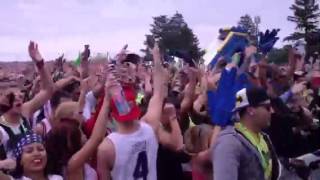 diplo harlem shake in the 2013 indy 500 snake pit