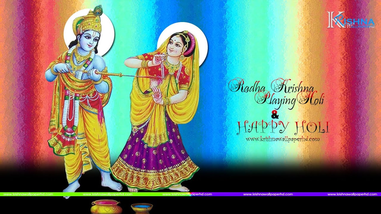 राधा कृष्णा की holi//Radha Krishna Ki Holi YouTube