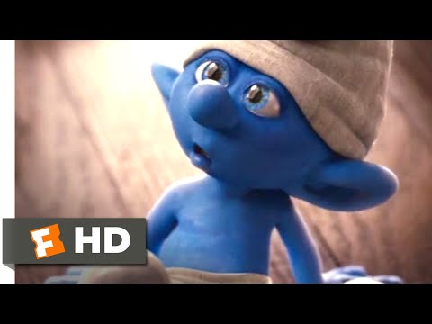 The Smurfs - Clumsy in the Bathroom | Fandango Family