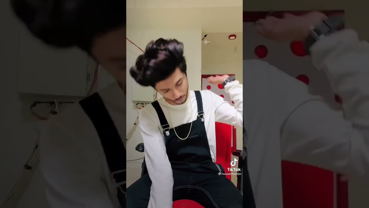 rabeesains latest tiktok in same jeans romper 😘🥰