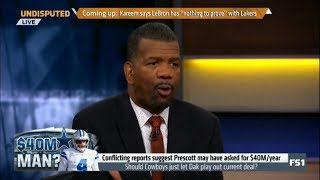 Undisputed | Rob Parker REACT to Conflicting reports suggest Prescott may have asked for $40M/year