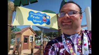 2022 Grandad Dogs Pirate Boat Ride Full Ride Pov Peppa Pig Theme Park