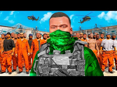 SEGURIDAD DE LA PRISIÓN MÁS GRANDE EN GTA 5