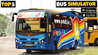 TOP 5 BUS SIMULATOR GAMES FOR ANDROID BEST BUS SIMULATOR GAMES #top5 screenshot 1