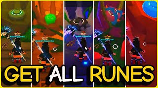 How to GET ALL RUNES at FORGOTTEN TEMPLE in FISCH (FULL GUIDE)